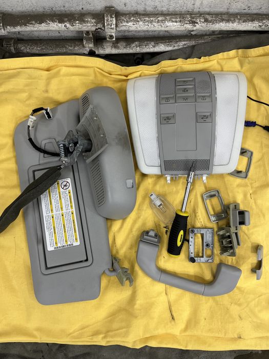 Потолок, стеля, обшивка потолка Mercedes w207 купе