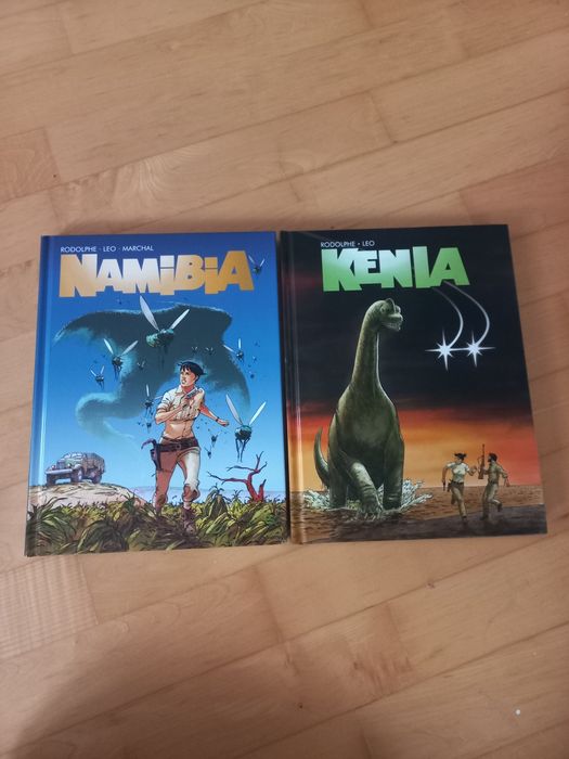Kenia i Namibia komiksy
