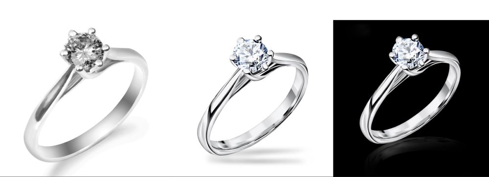 Ретуш ювелірних виробів, обробка фото