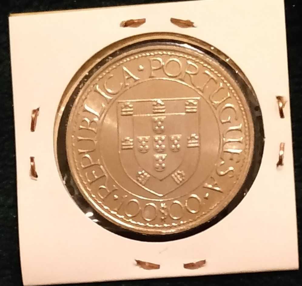 Portugal - moeda de 100 escudos de 1988