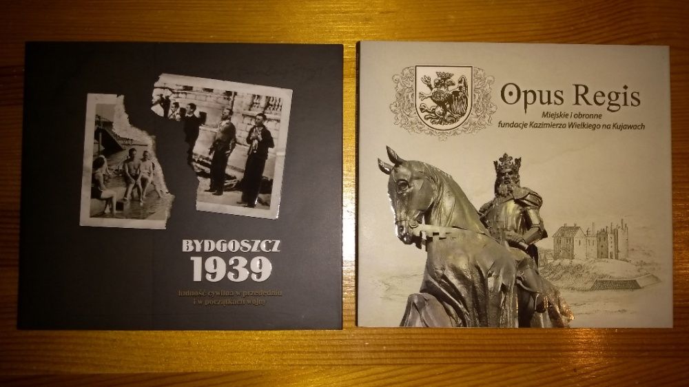 Płyty CD-ROM: Bydgoszcz oraz Opus Regis.