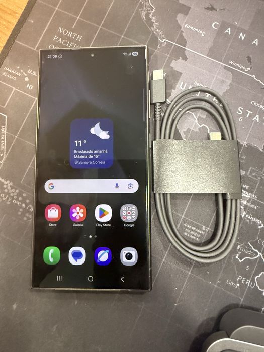 Samsung S24 Ultra como novo com garantia ate 2028