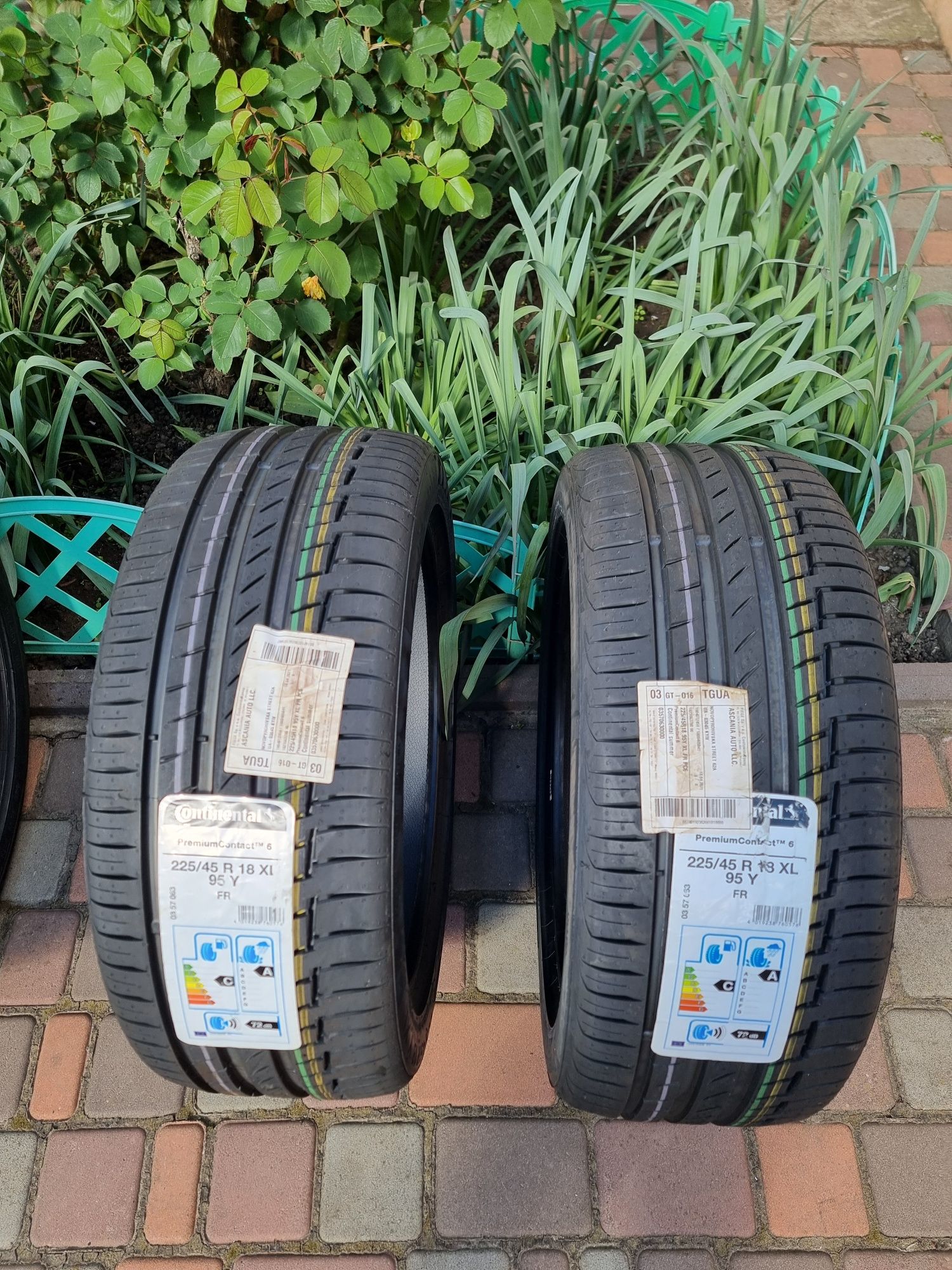 Шины летние 225/45 R18 Continental!! NEW!F30,F31,F36!