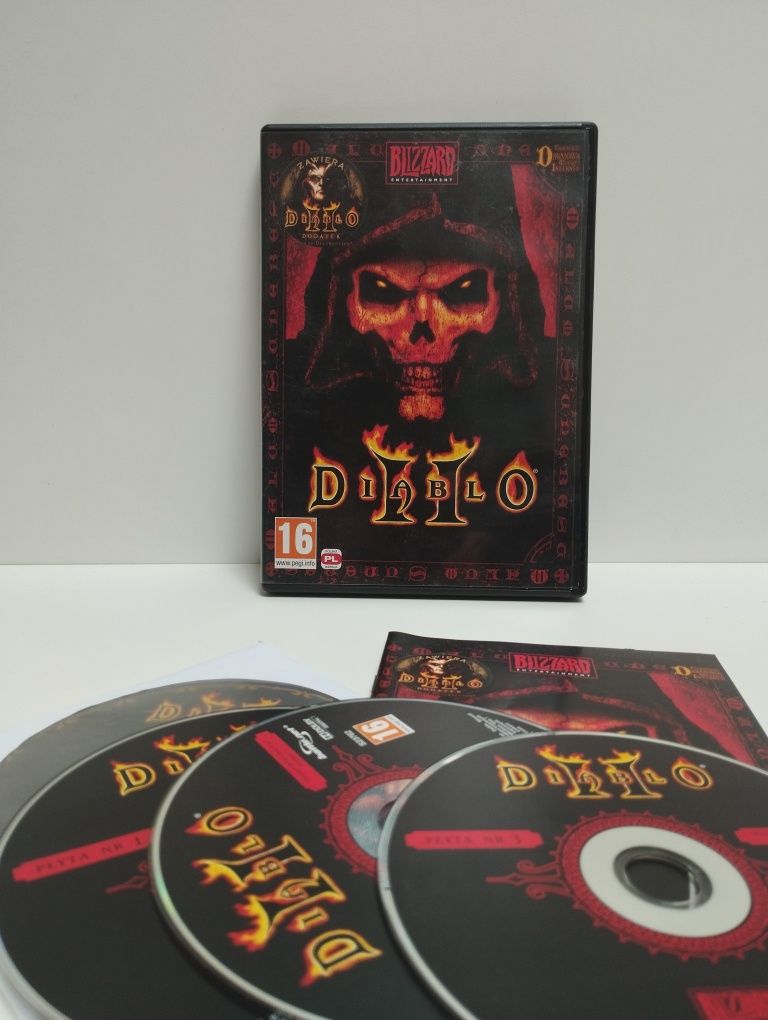 Gra PC Diablo 2 plus dodatek PL