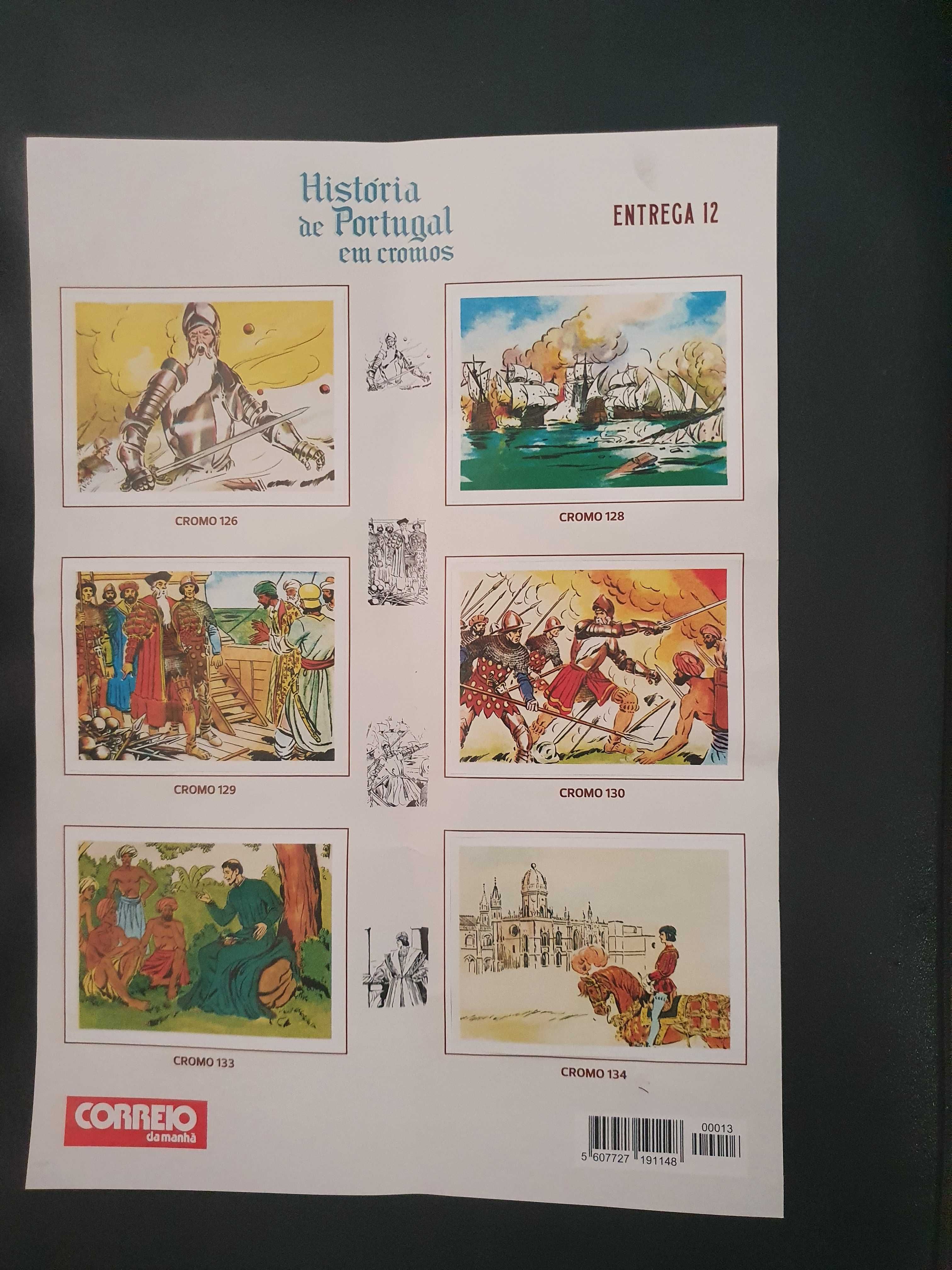 História de Portugal em cromos, Pokemon, calendários.