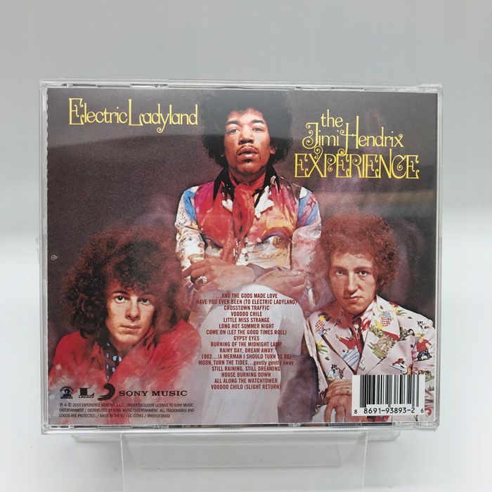 cd - the jimi hendrix experience - electric...