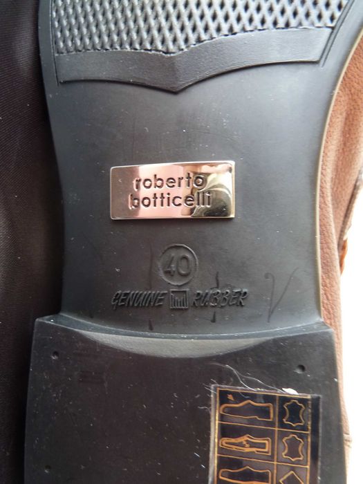 Sapatos novos italianos Roberto Botticelli 40