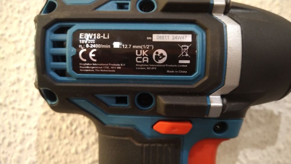 Klucz pneumatyczny Erbauer ElW 18-Li  240Nm.