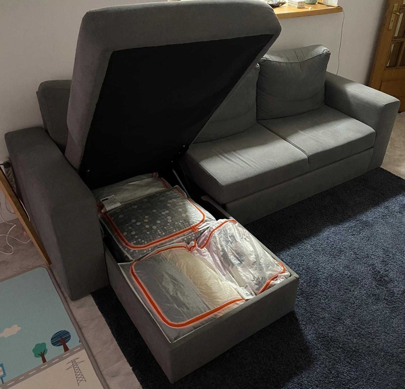 Sofá 2L + Chaise Long c/ Cama (250 x 155cm)