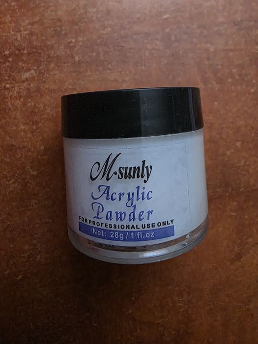 Akryl do paznokci biały white 28g acrylic powder