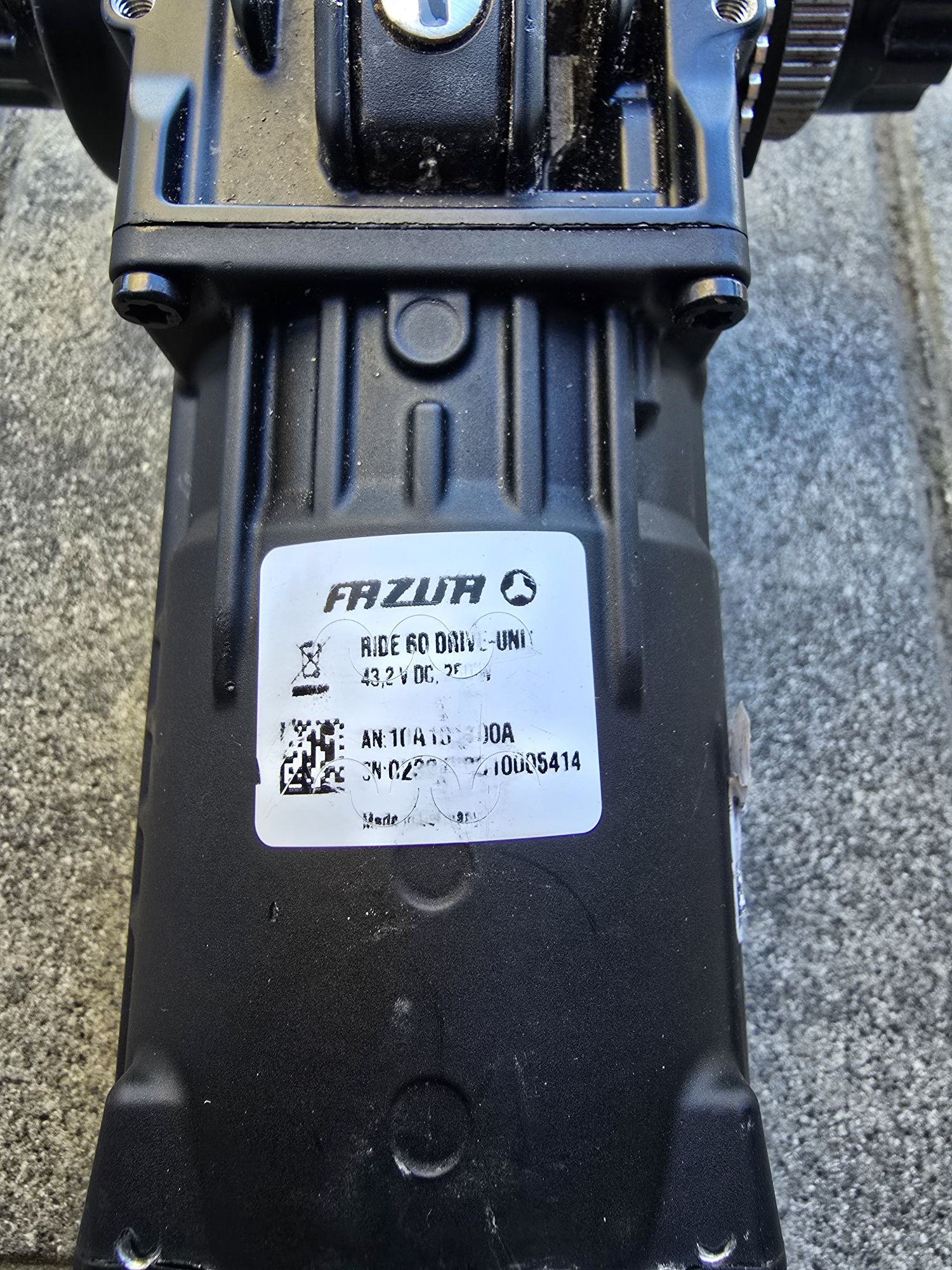 Fazua Ride 60 Drive-unit Silnik do roweru elektrycznego FAZUA 43,2 V