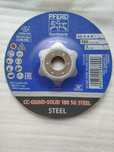 Ściernica tarczowa tarcza CC-GRIND®-SOLID SG STEEL do obróbki stali