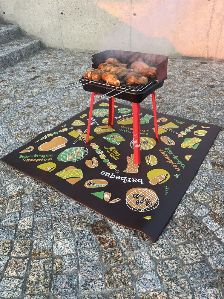 Mata pod grilla 90cm x 90cm