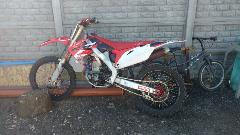 Honda crf 450 wtrysk 2010r zamiana