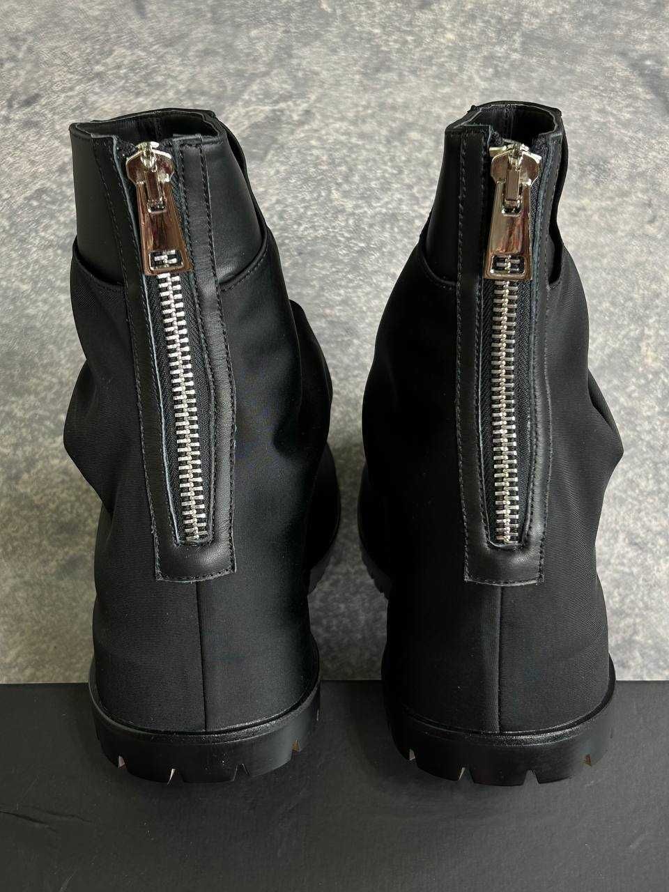 Черевики 424 Marathon Boots Black чорні черные сапожки opium 43 40 42
