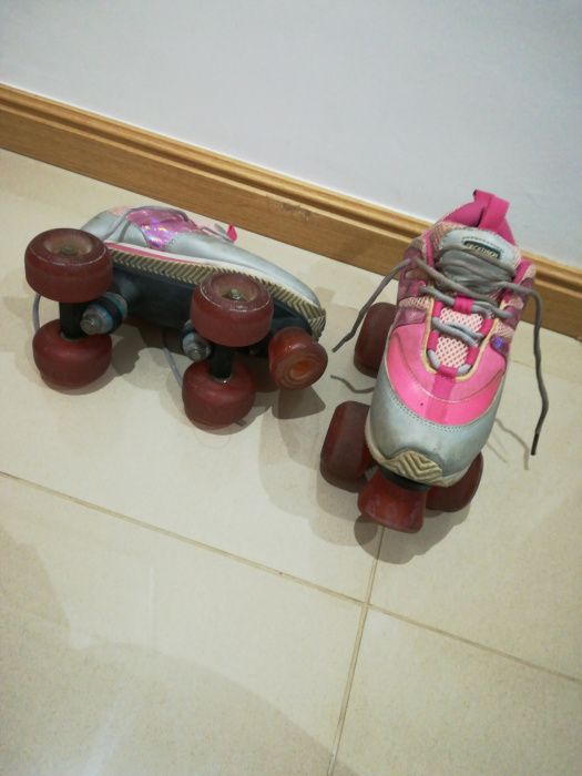 Conjunto patins Menina