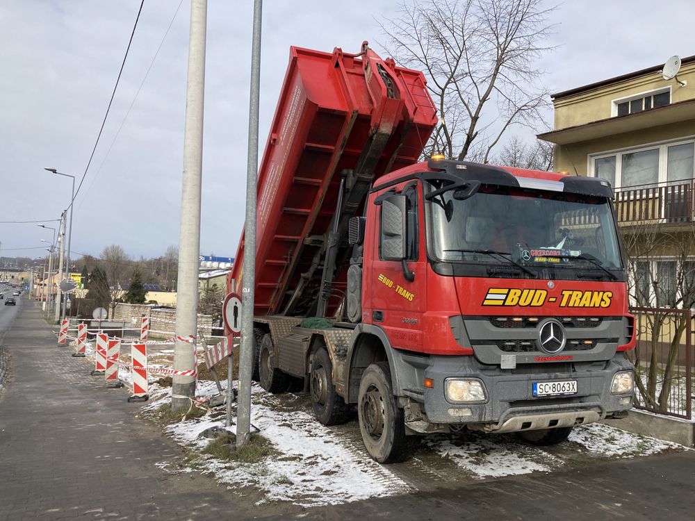 Wywóz gruzu, odpadów, kontenery, Gruzowniki, usługi hakowcem