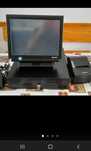 Pos registadora com impressora e software atualizado pronto.