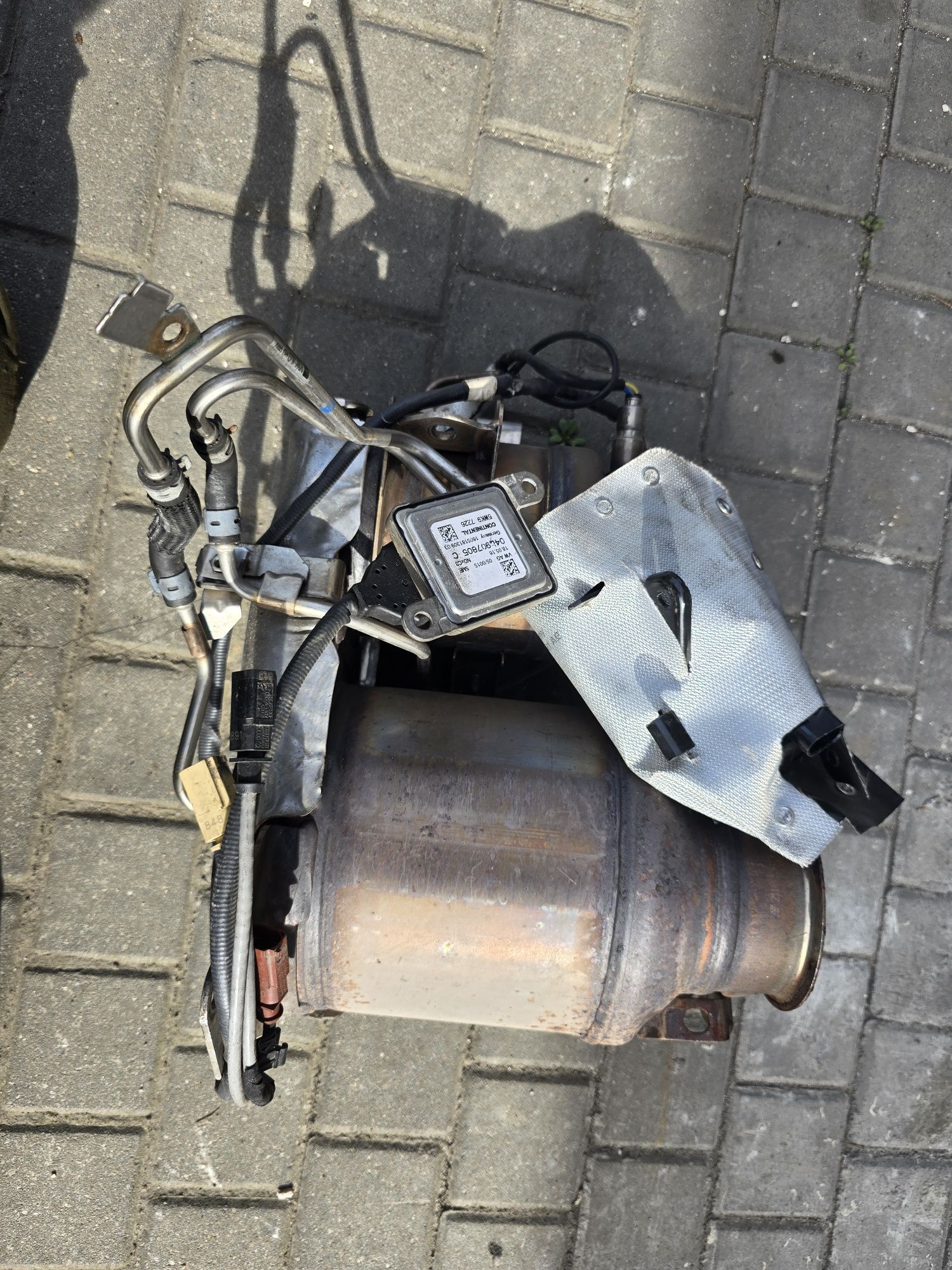Katalizator dpf filtr cząstek stałych 2.0 tdi crl crb dfg dfc dfs