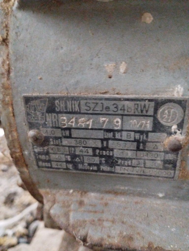 Piła tarczowa krajzega silnik elektryczny 4 kw