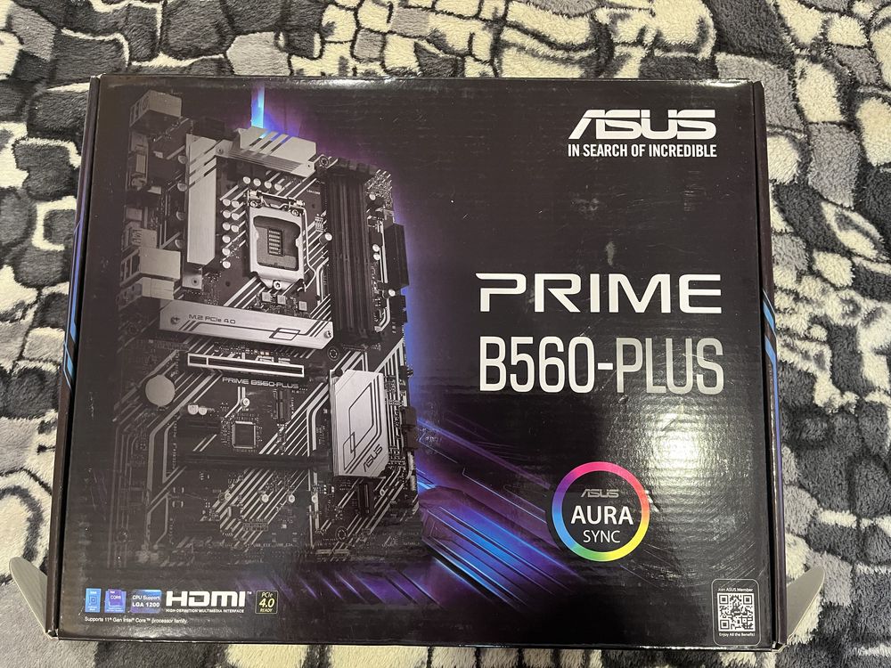ASUS Prime B560 Plus + Intel core i3 10100F + 16DDR4