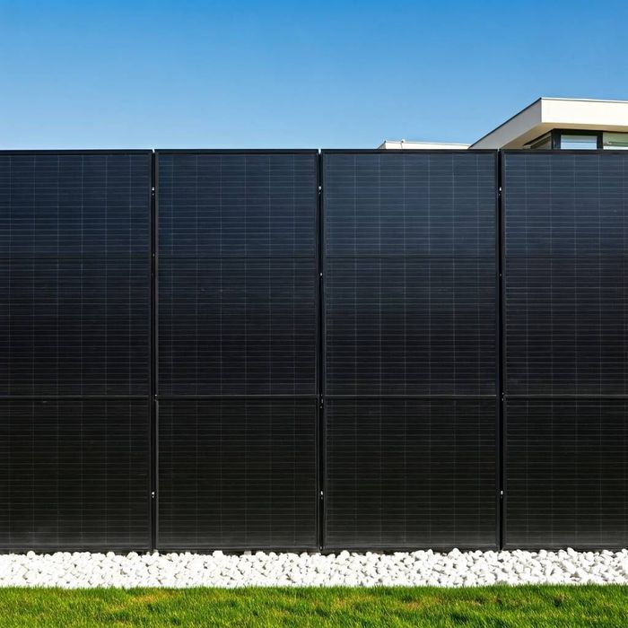 Ogrodzenie Fotowoltaiczne Promocja Płot PV Magazyn Energii INWERTER