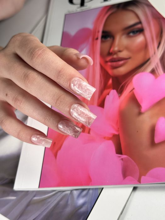 stylizacja paznokci,hybryda