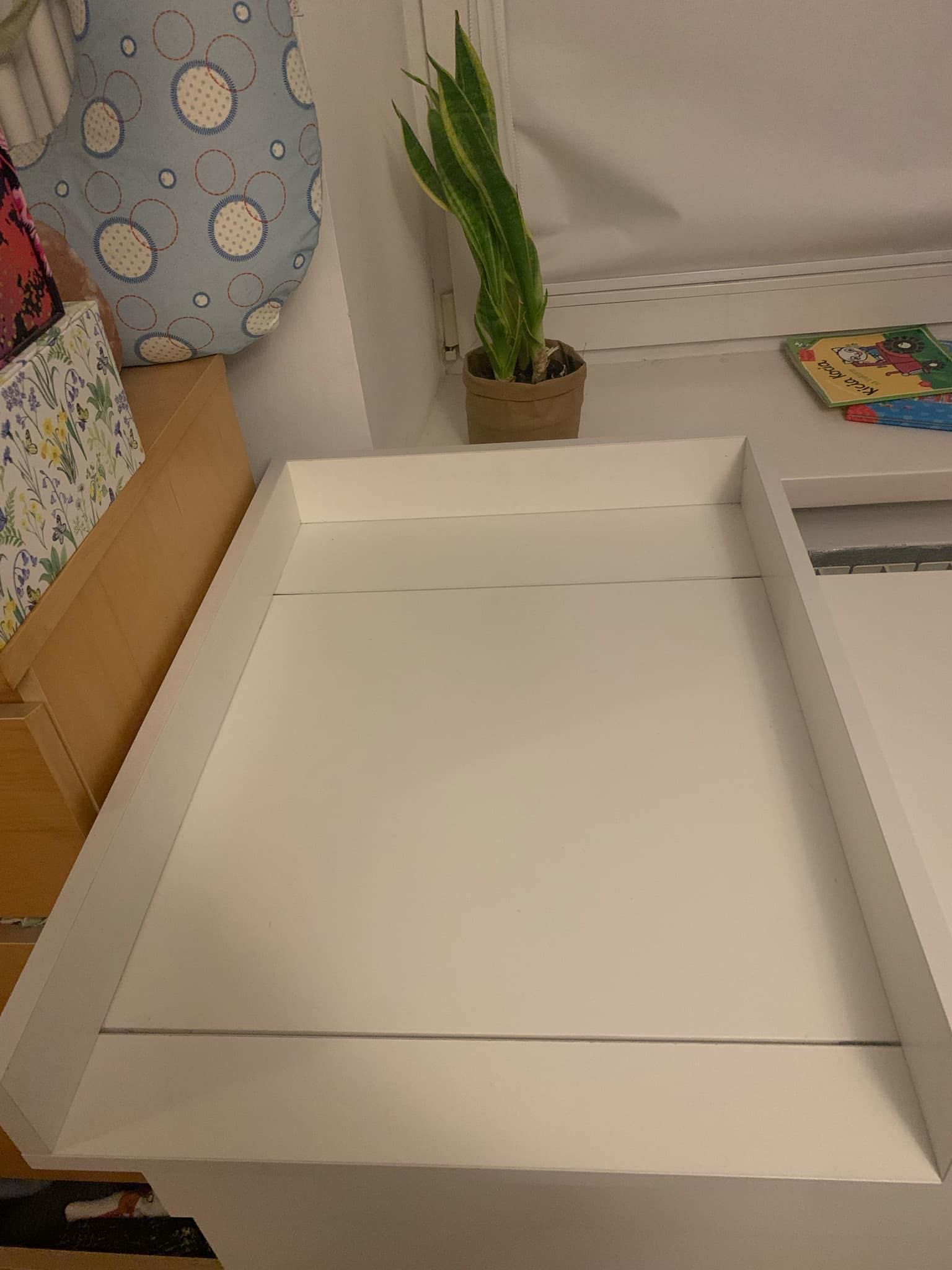 Nakładka na komodę na przewijak, stelaż pod przewijak. IKEA