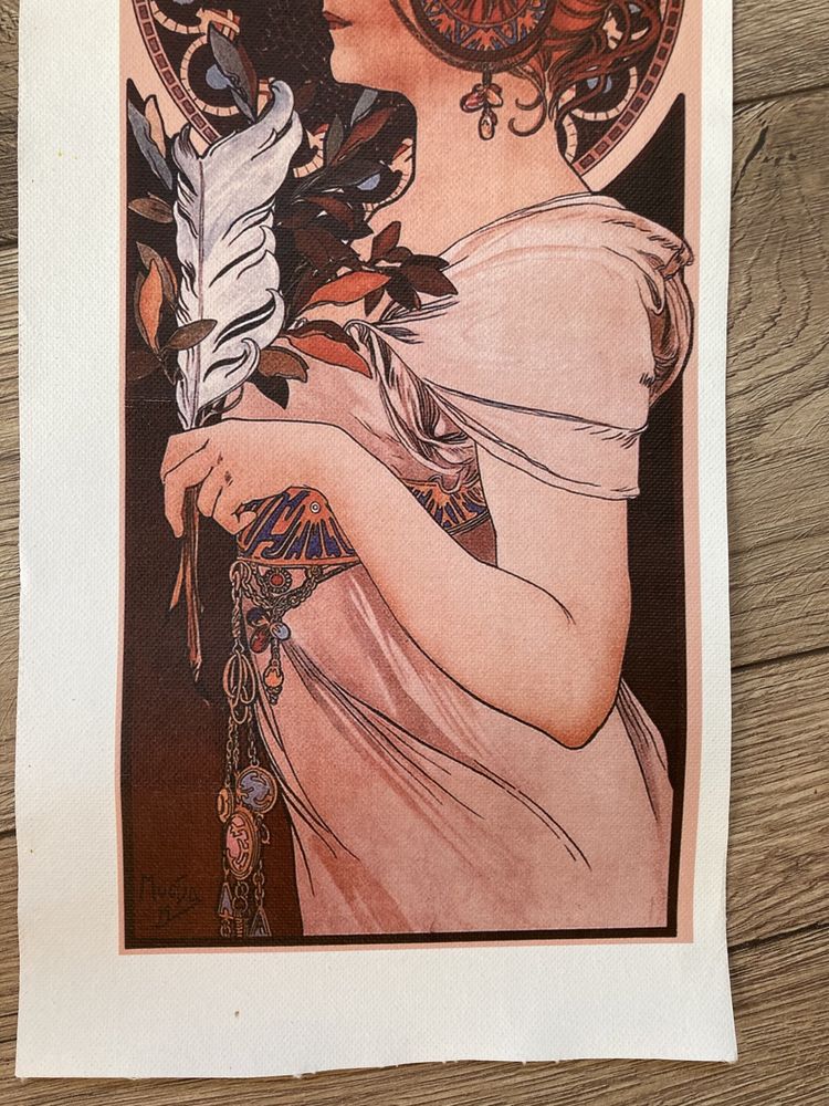 Wydruk na płótnie Piórko A. Mucha