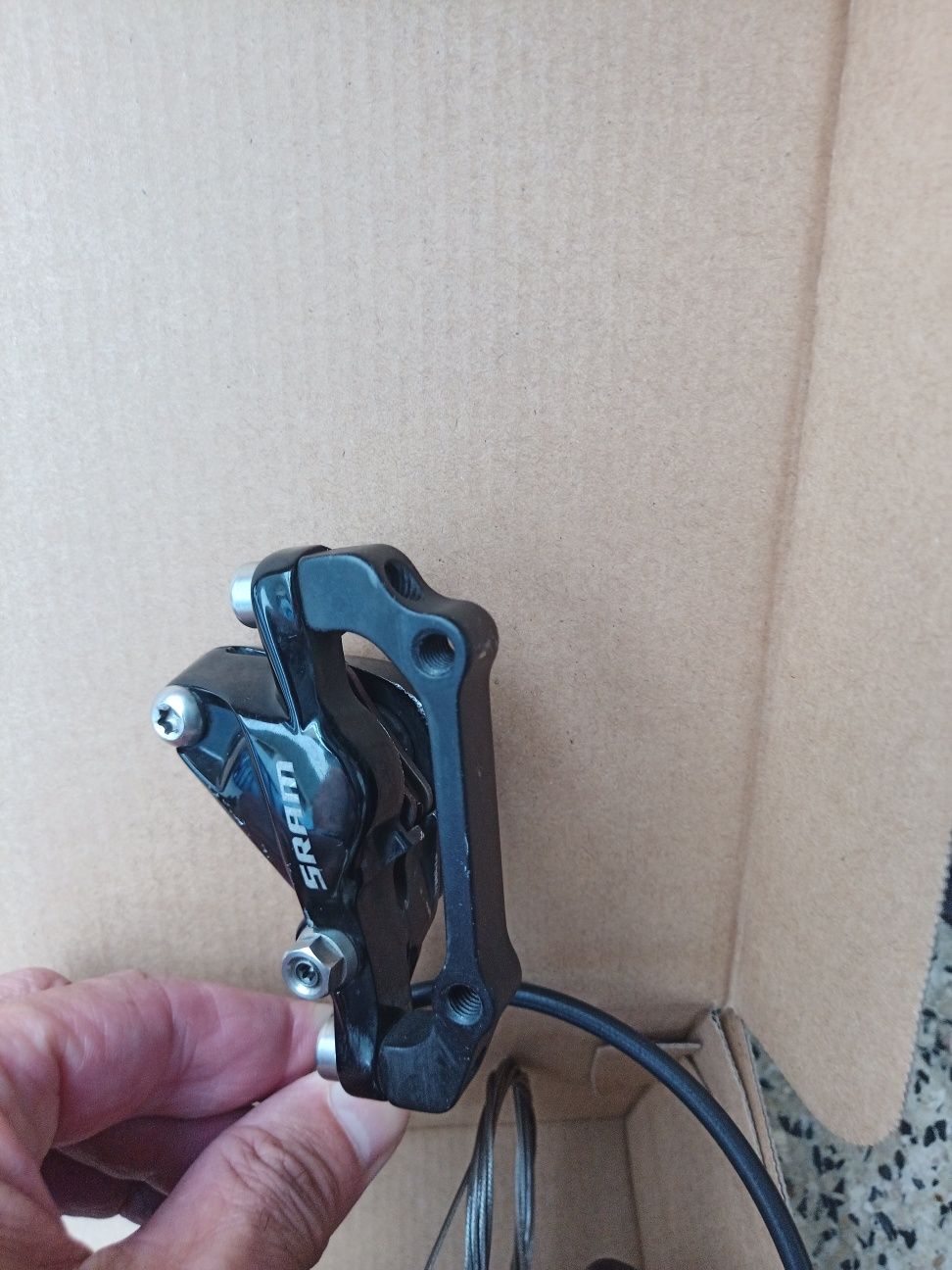 Manetes e desviador sram apex de 11