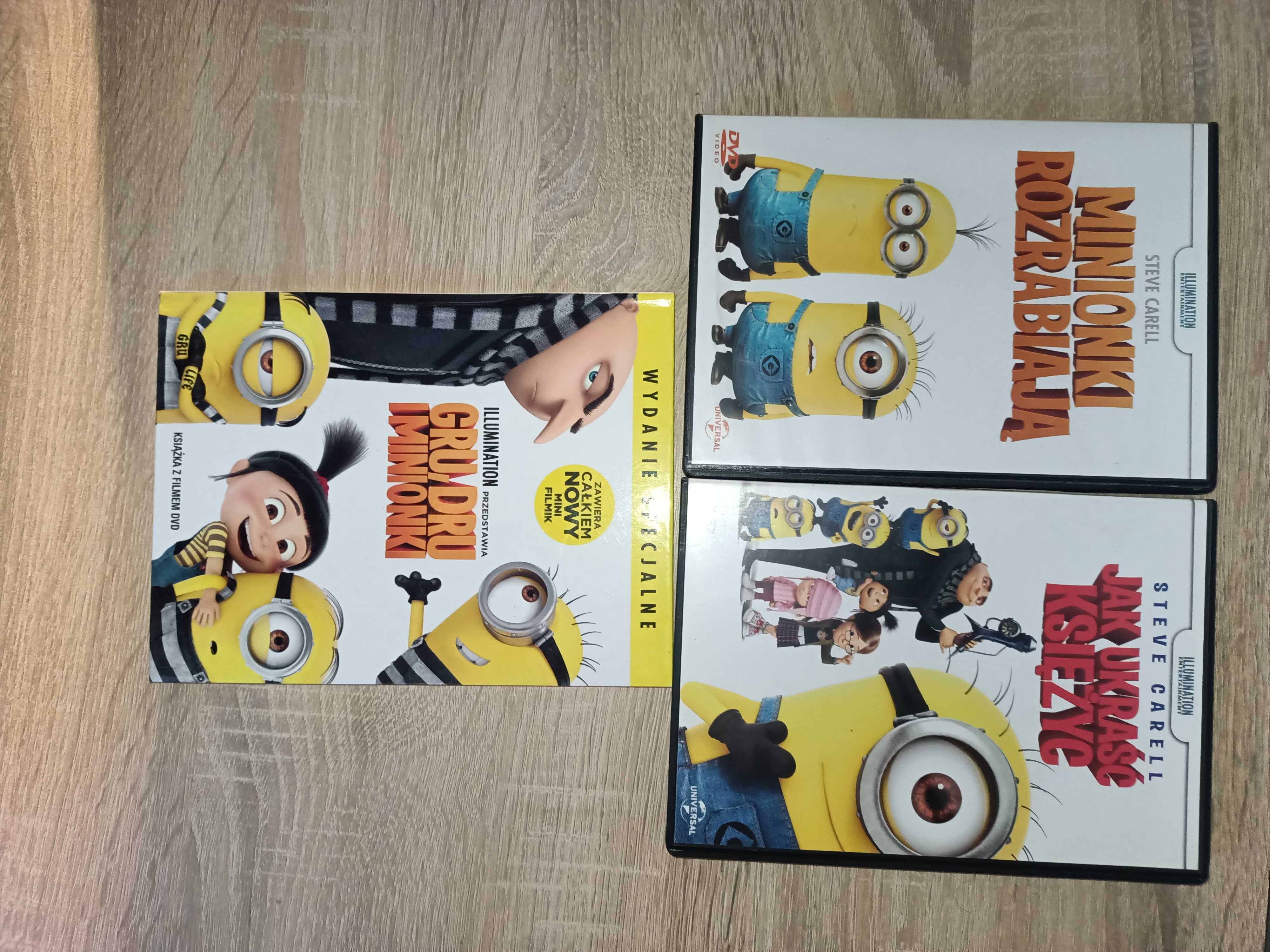 Minionki Gru, dru i minionki, jak ukraść księżyc i minionki rozrabiają
