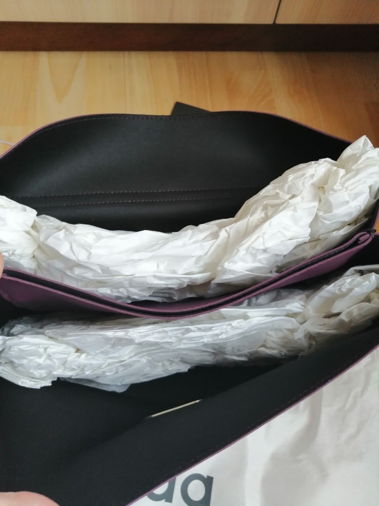 Obag soft smooth vino pasek o bag torebka torba