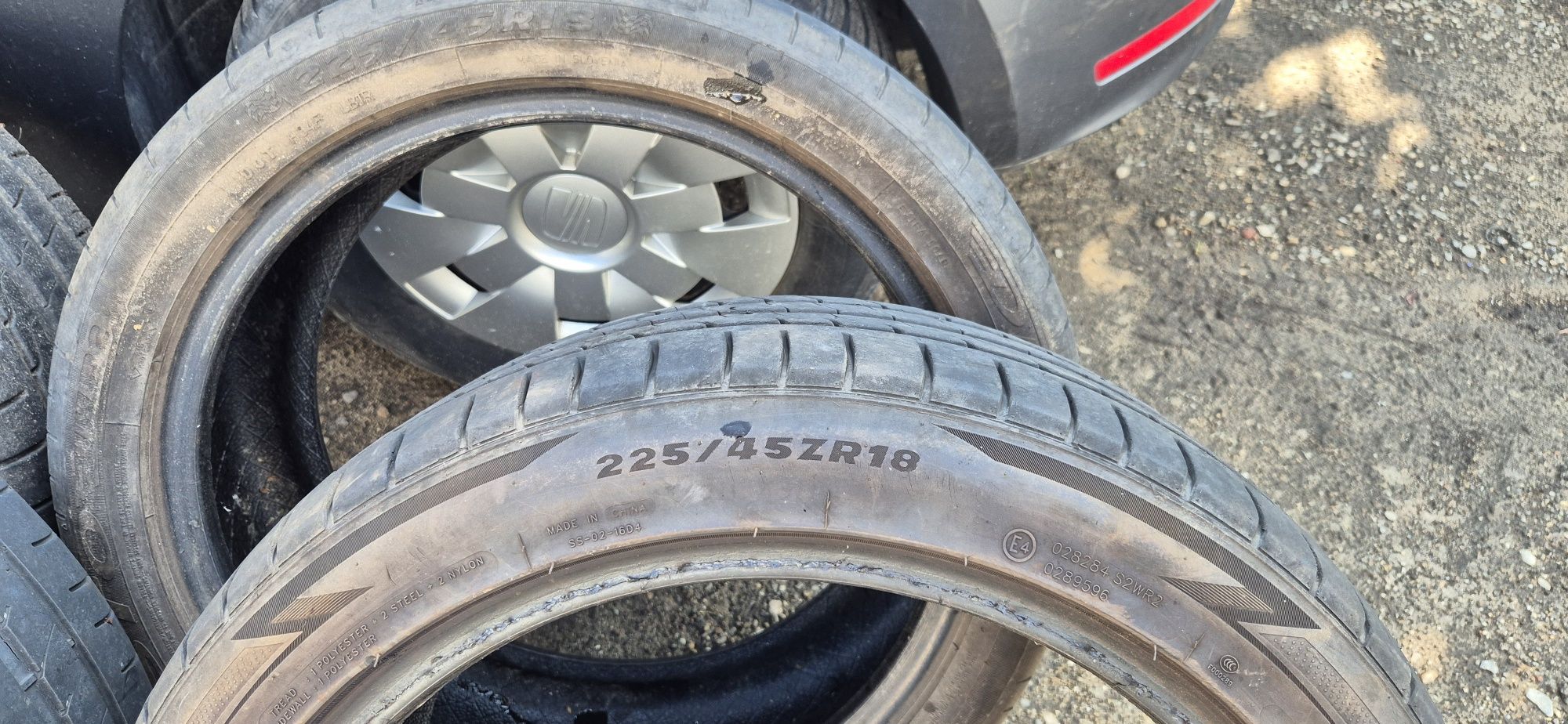 Sprzedam opony 18 cali 225x45x18
