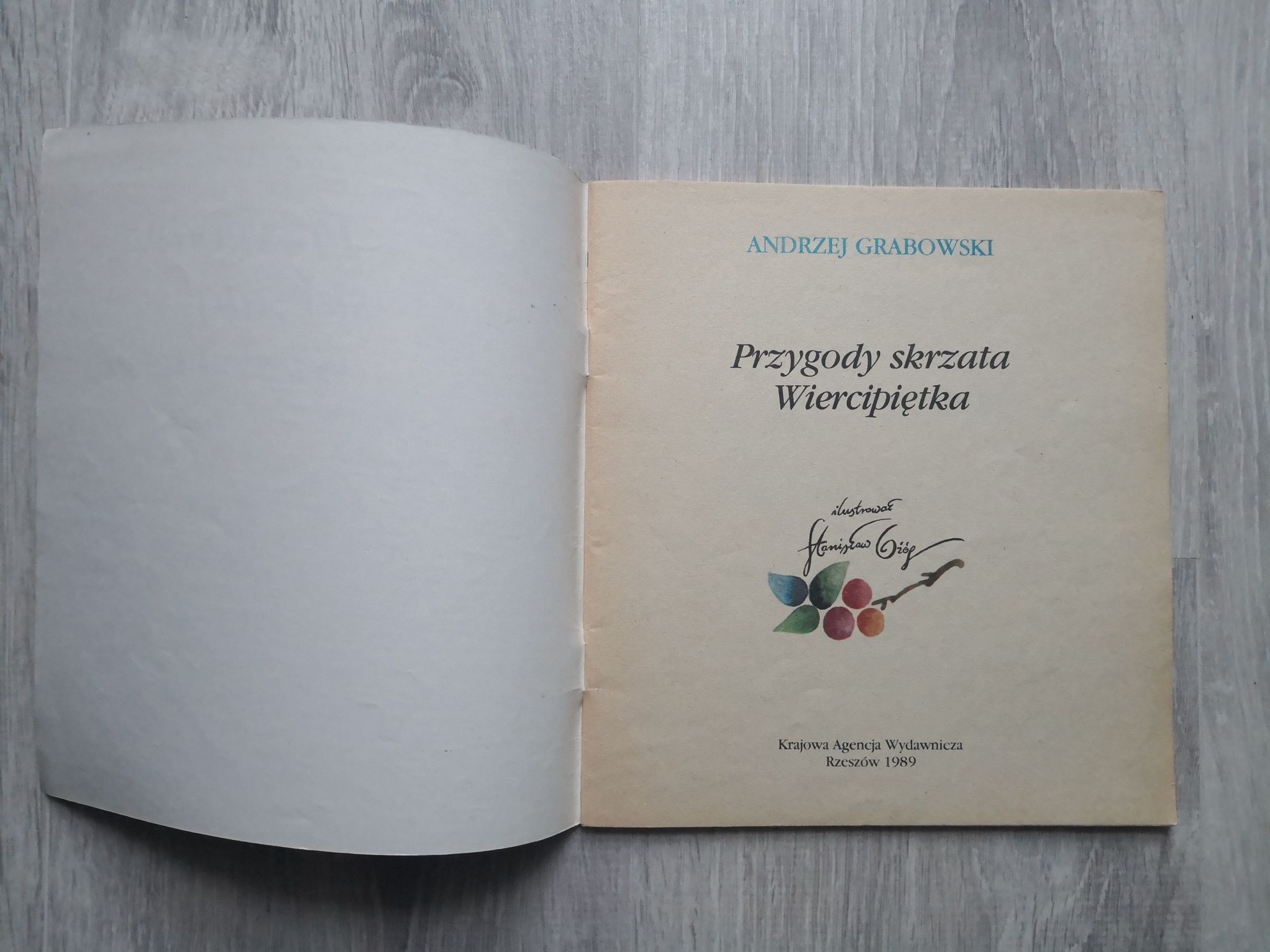 Przygody skrzata Wiercipiętka : Andrzej Grabowski