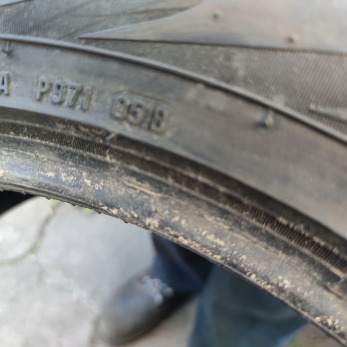 opony lato 255X45X20 PIRELLI 2szt 400zł 2018r