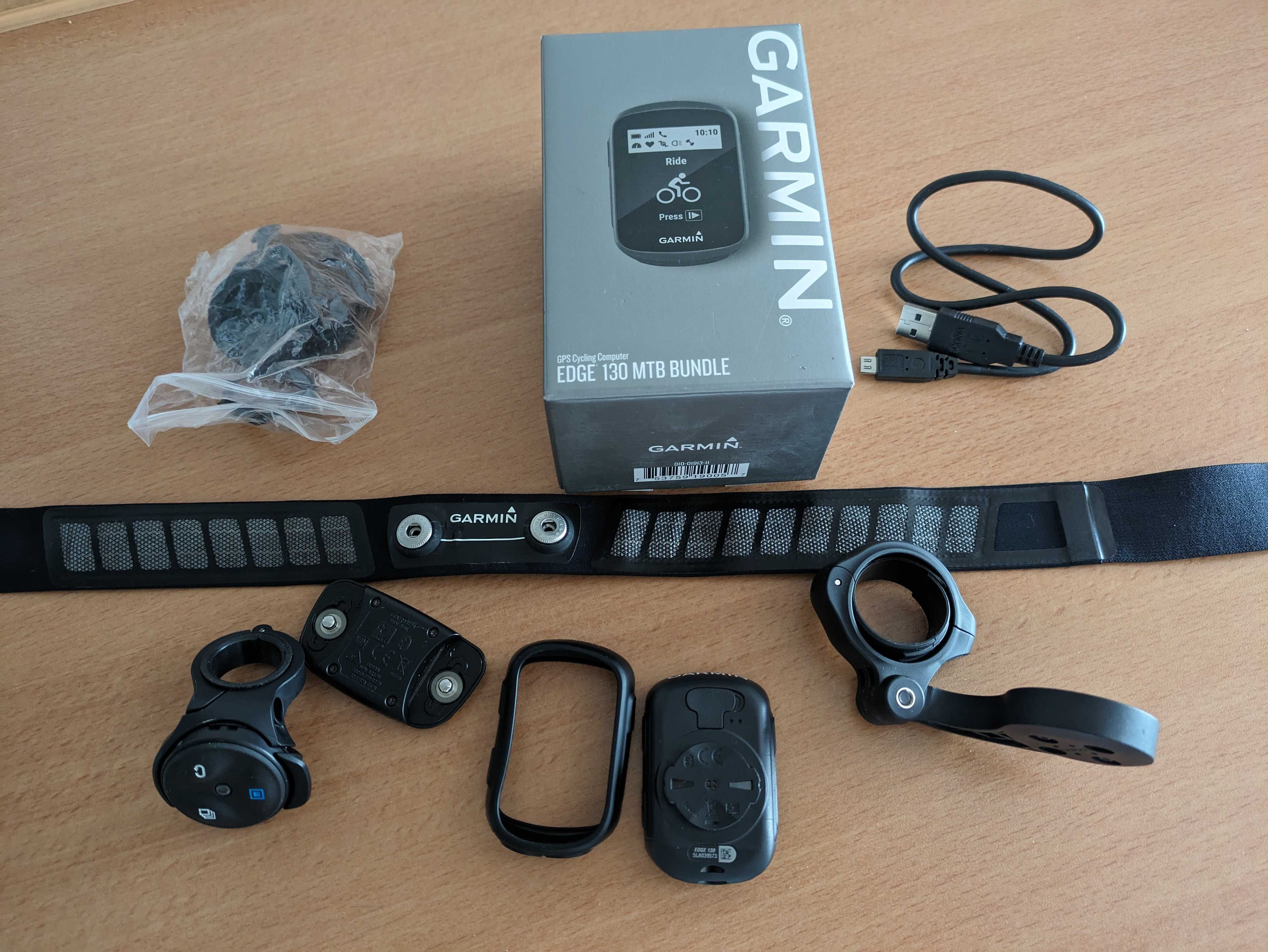 Garmin EDGE 130 MTB BUNDLE c/ fita Garmin HRM-DUAL