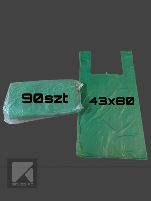 4x Reklamówki jednorazowe zrywki foliowe 43x80szt na chryzantemy