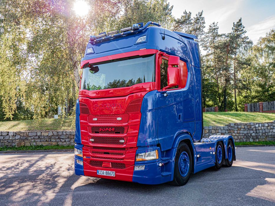 Scania S450 Doinwestowana Pusher