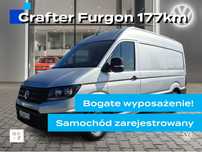Volkswagen Crafter 35 furgon 177KM 3640  177 KM, 5 lat gwarancji, pakiet przeglądów!