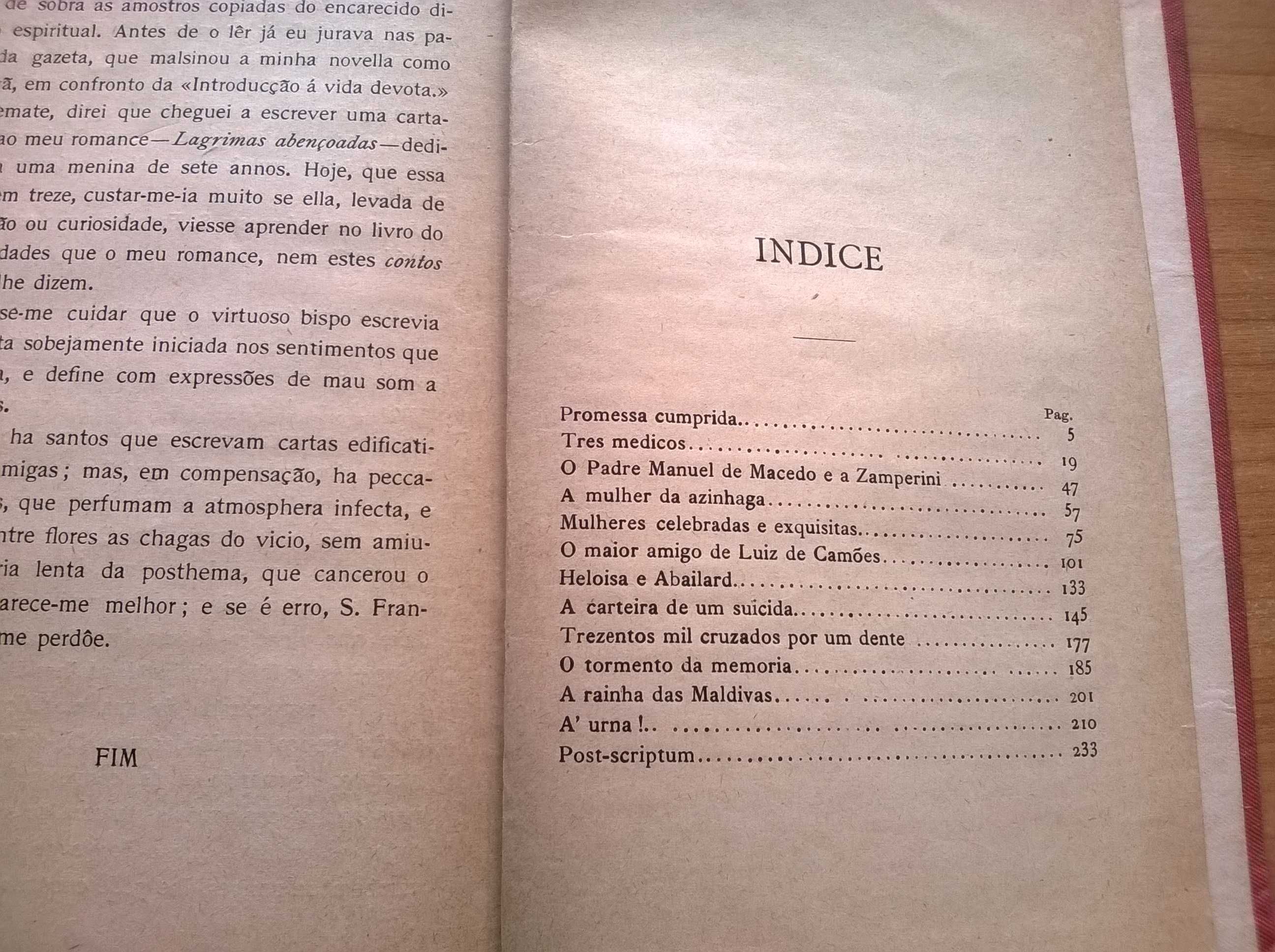 Scenas Innocentes da Comedia Humana (de 1908)- Camillo Castello Branco