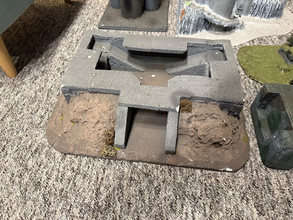 Makiety dioramy warhammer wh40k bitewniaki