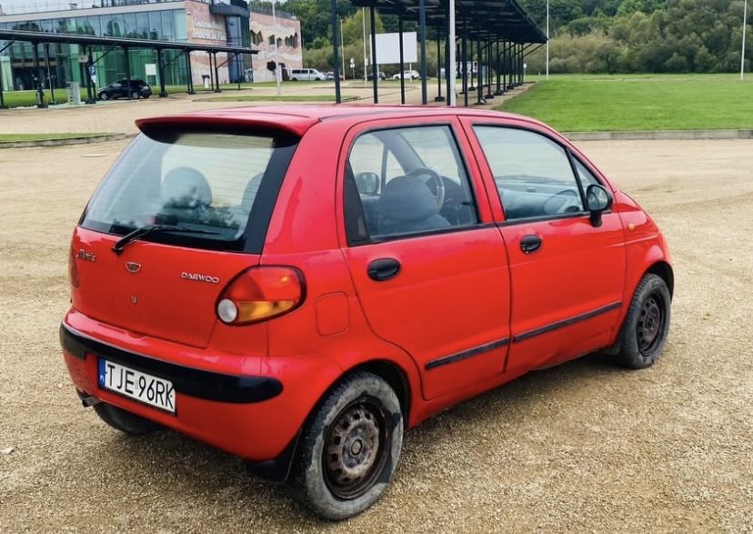Daewoo Matiz Wspomaganie ABS opłaty na rok !