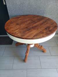 Stół okrągły stolik