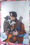 Plakat Dawid Kwiatkowski merch koncert bilet gitara autograf