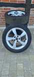 Koła/Felgi aluminiowe 225/50r17, Audi a4 b8/b9, Opony 2023r/2022r