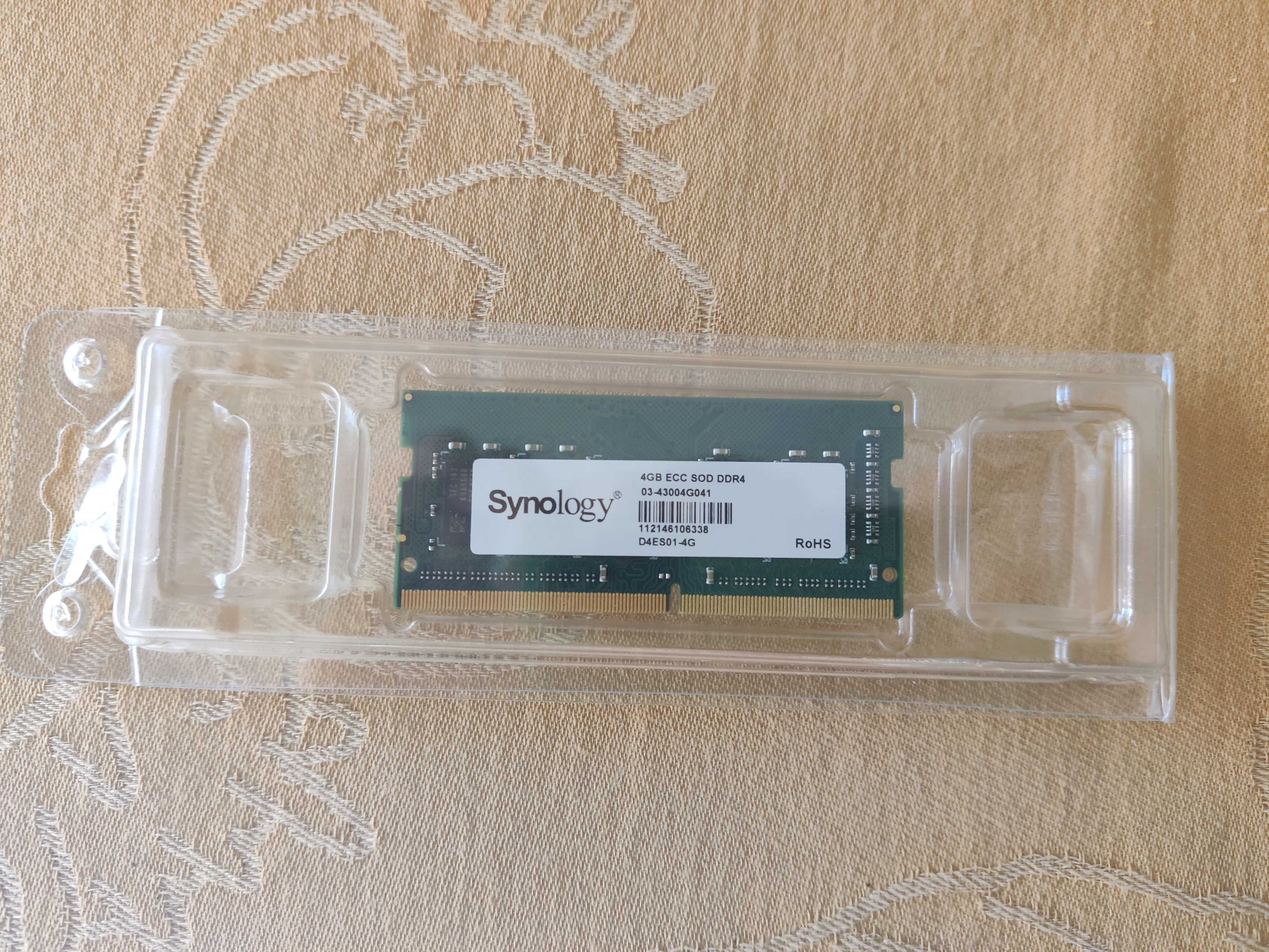 Memoria NAS Synology DDR4 ECC 4 GB - D4ES01