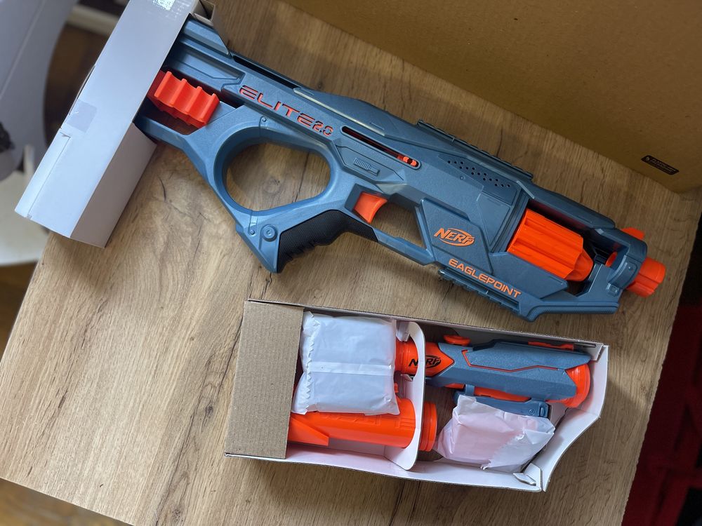 Бластер Nerf Elite. Автомат іграшковий. NERF ELITE 2.0 EAGLEPOINT RD-8