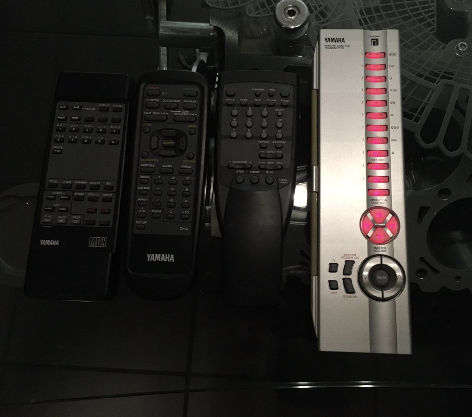 Yamaha DSP-A1,CDX-993,MDX-793,KX-493, vintage