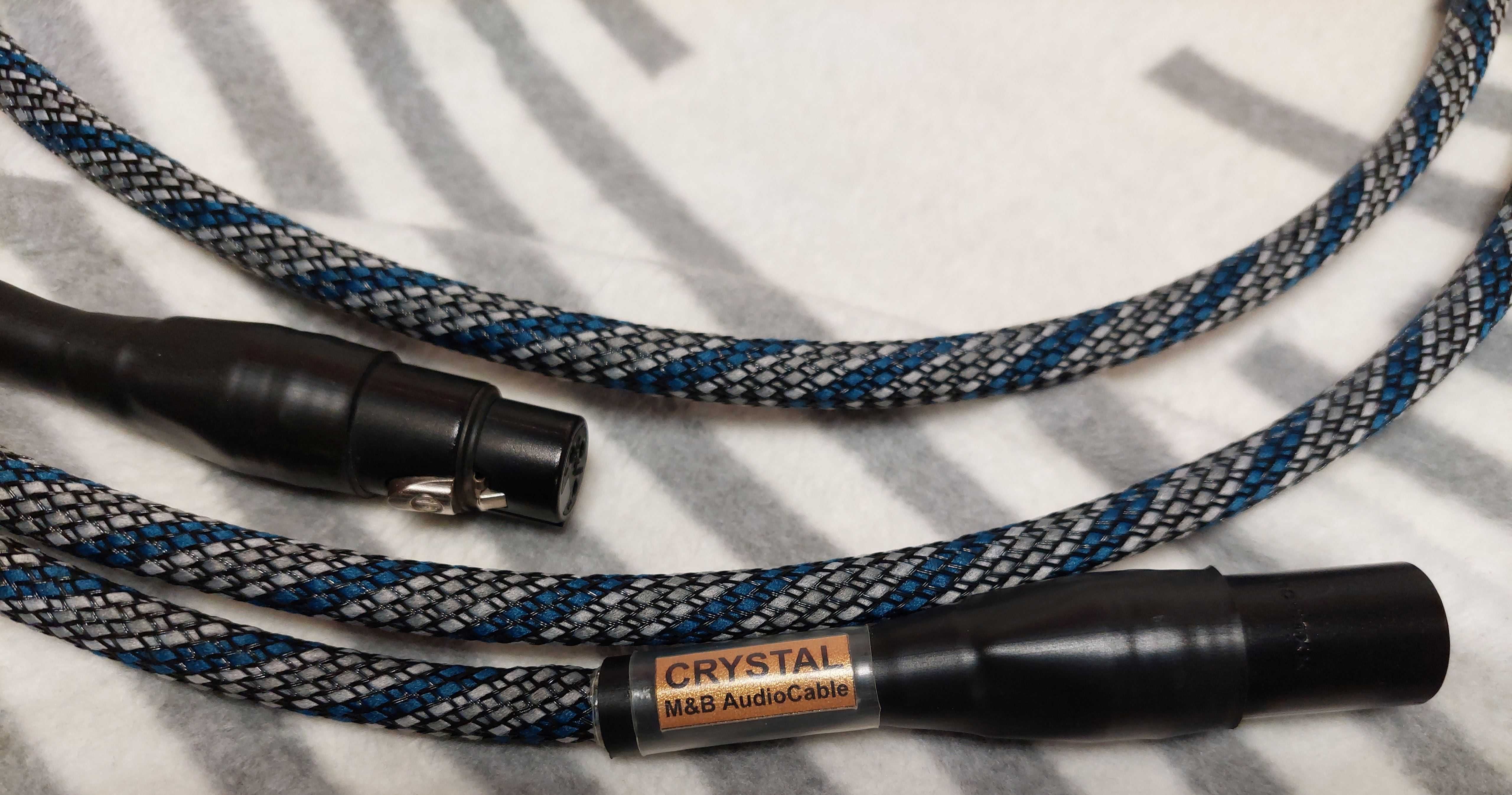 Interkonekt M&B Audio Cable Crystal XLR 1,5m