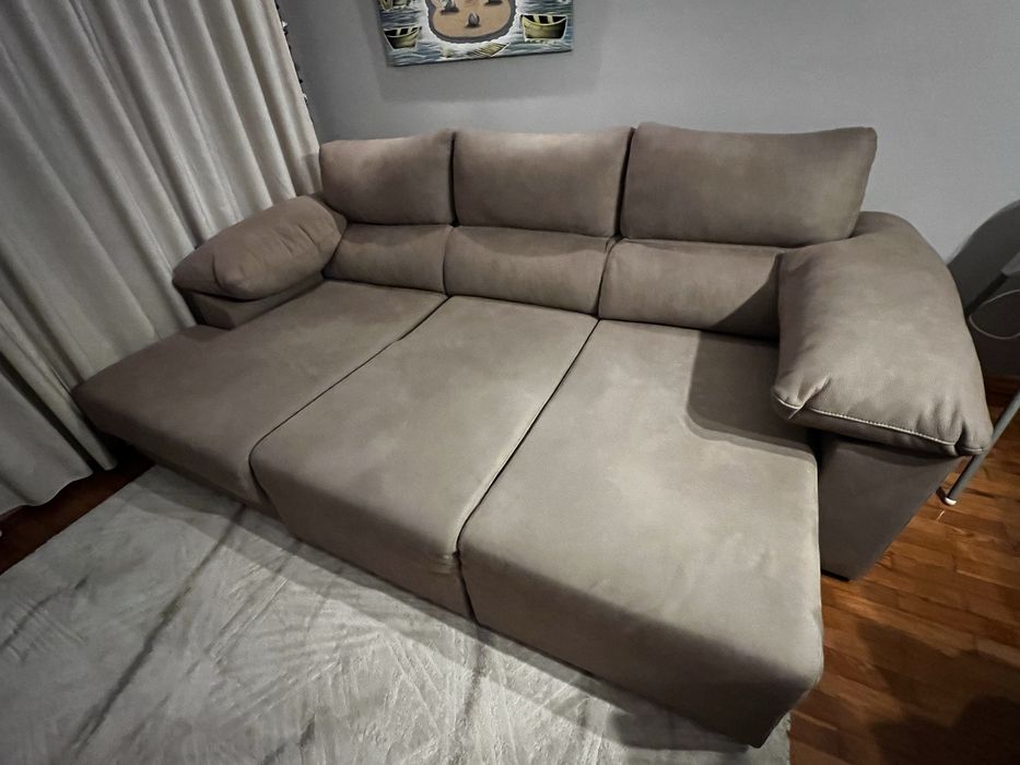 Sofá Chaise Longue microfibra